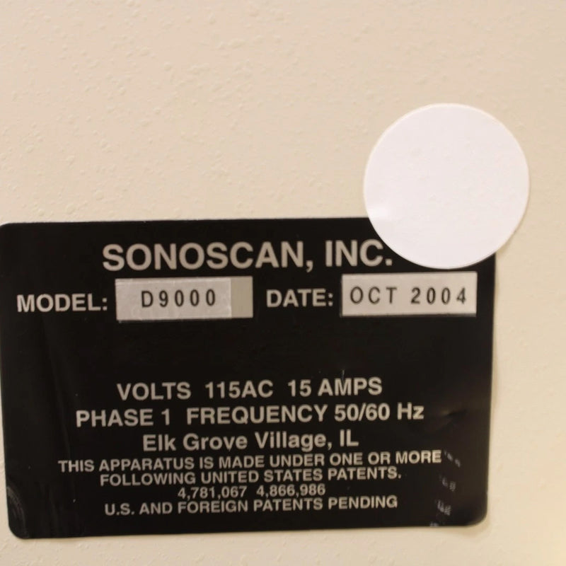 Sonoscan D 9000 C-SAM