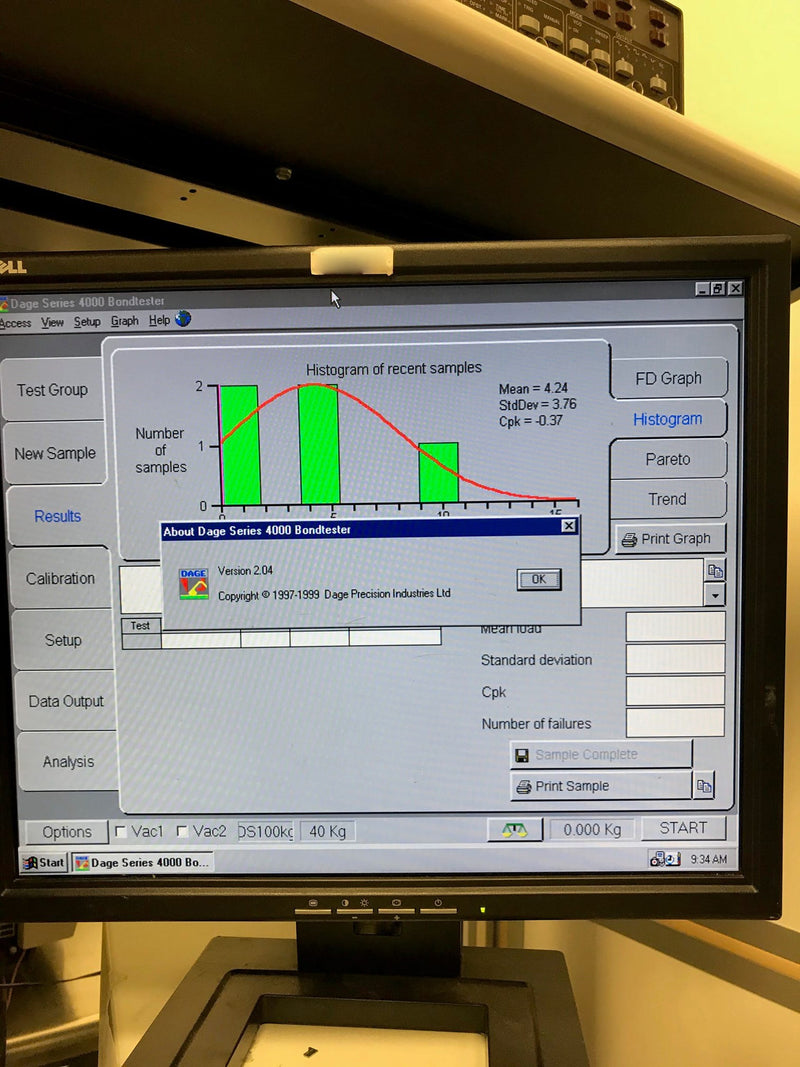 Nordson / Dage 4000 Shear Tester