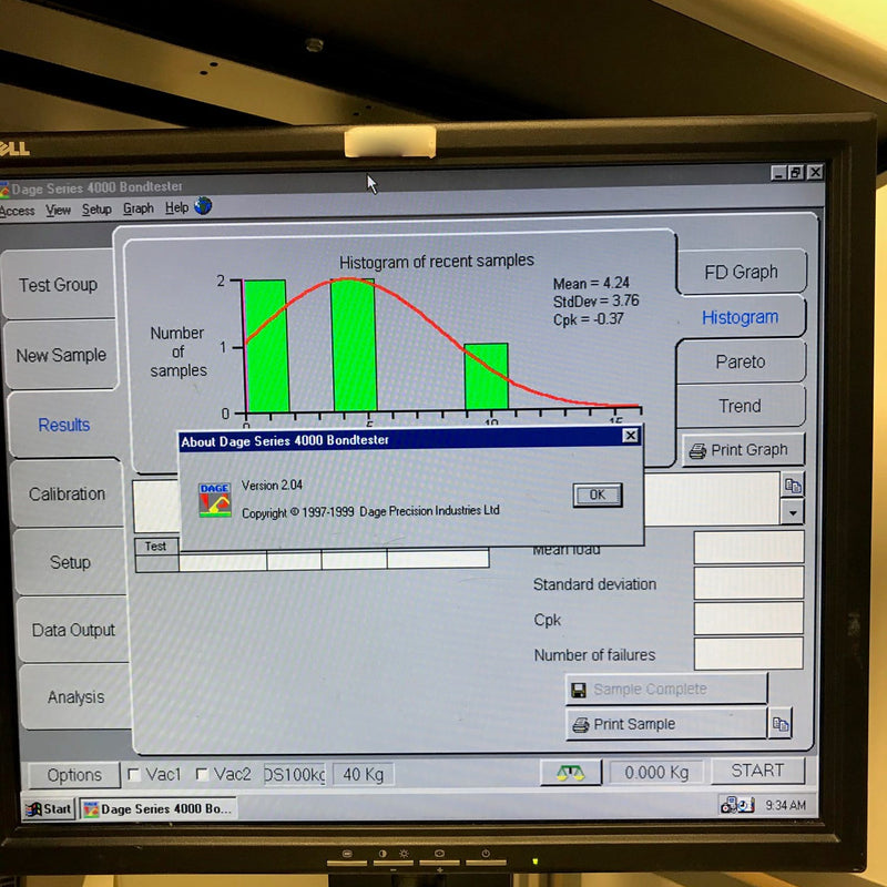 Nordson / Dage 4000 Shear Tester