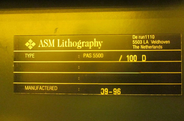 ASML PAS 5500 / 100 D Stepper