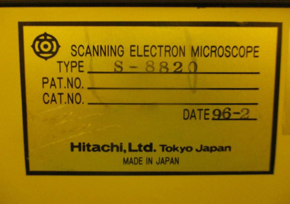Hitachi S 8820 CD-SEM (Critical Dimension Scanning Electron Microscope)