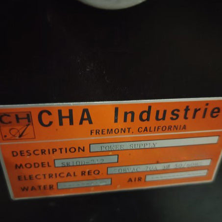 CHA Mark 50 C Vacuum Evaporator
