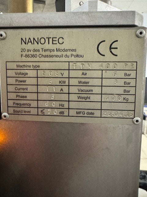 Somos / Nanotec TPM 400 PR Polisher