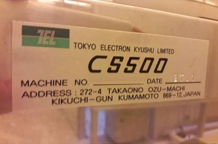 Tel CS 500 Photoresist Developer