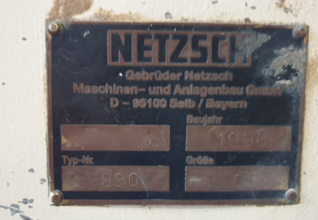 Netzsch 230 ISO Press