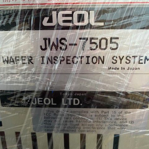 Jeol JWS 7505 Wafer Inspection System