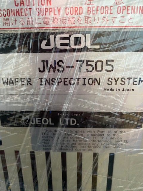 Jeol JWS 7505 Wafer Inspection System