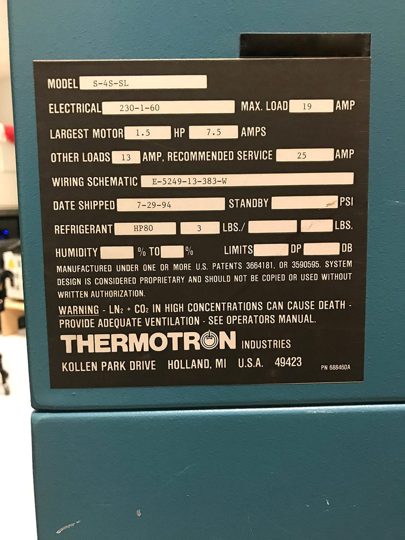 Thermotron S 4 S SL