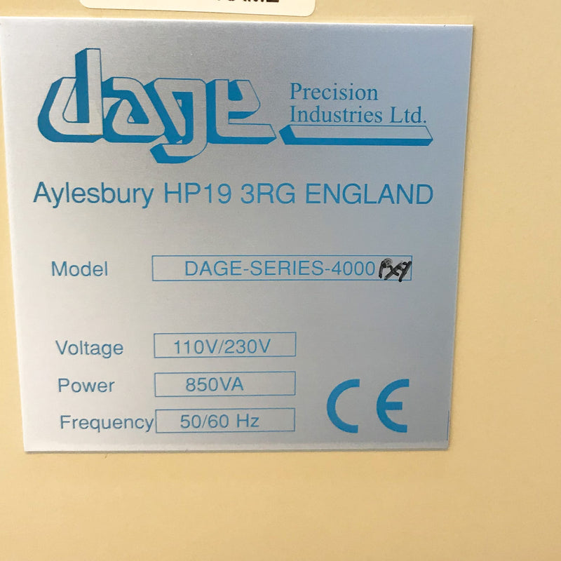 Nordson / Dage 4000 PXY Pull Tester