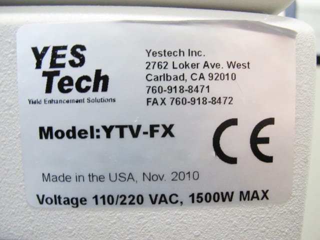 Yestech YTV FX In-Line AOI (Automated Optical Inspection)