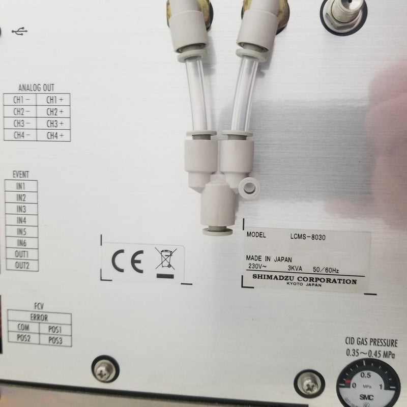Shimadzu 8030 LC-MS (Liquid Chromatography – Mass Spectrometry)