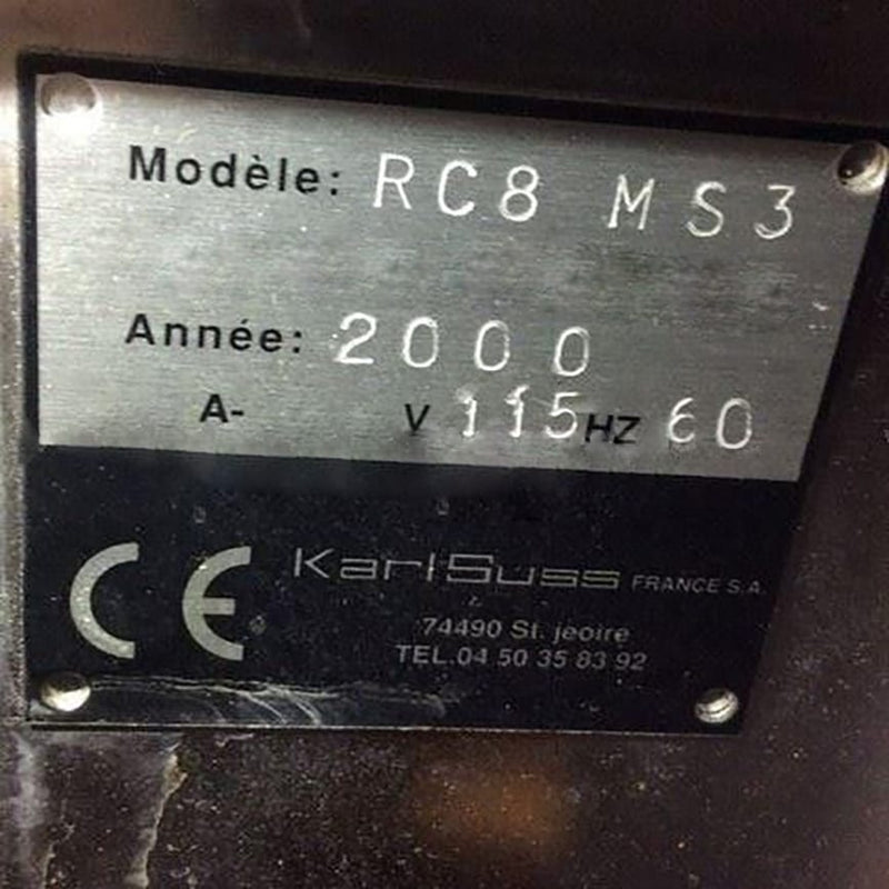 SUSS RC 8 MS 3 Spin Coater