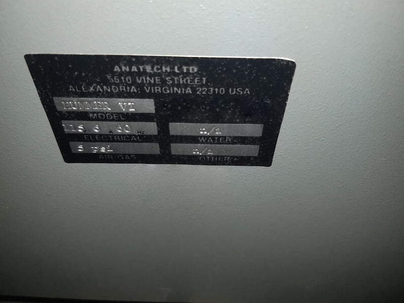 Anatech Hummer VI Sputtering System, Gold