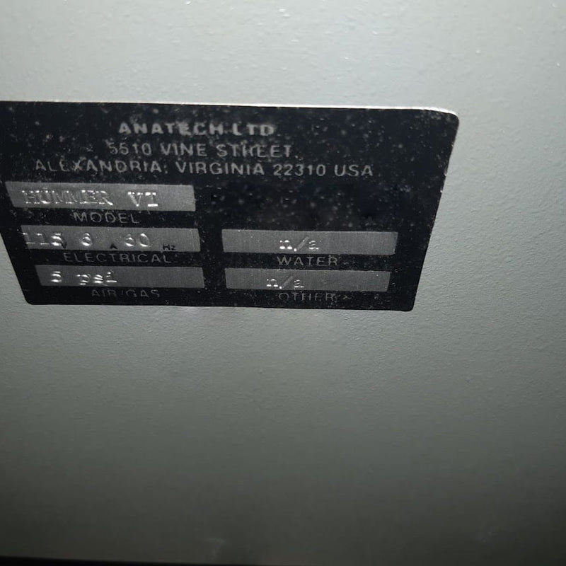 Anatech Hummer VI Sputtering System, Gold