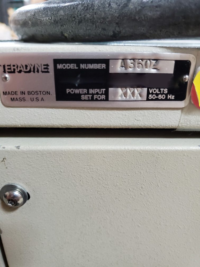 Teradyne A 360 Z Analog LSI Test System