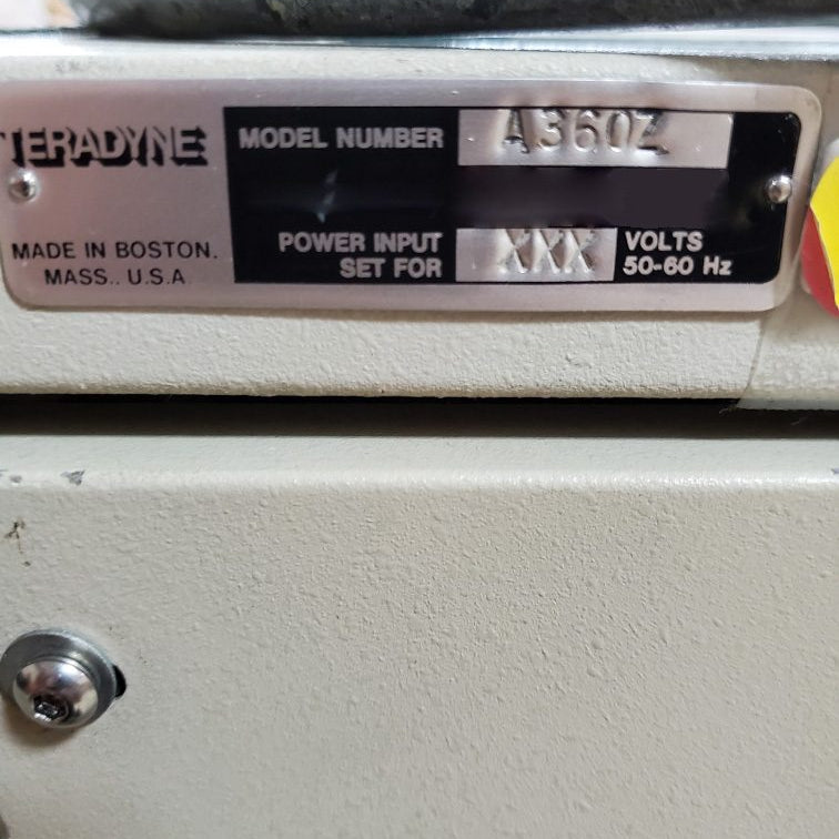 Teradyne A 360 Z Analog LSI Test System