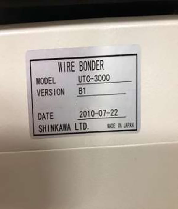 Shinkawa UTC 3000 Wire Bonder