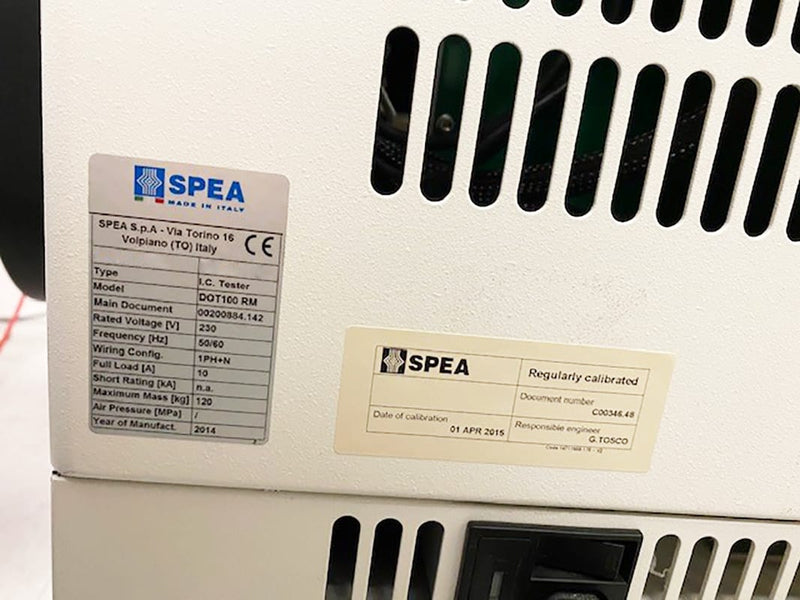 Spea DOT 100 RM BU 1100 Device Oriented Tester Base Unit