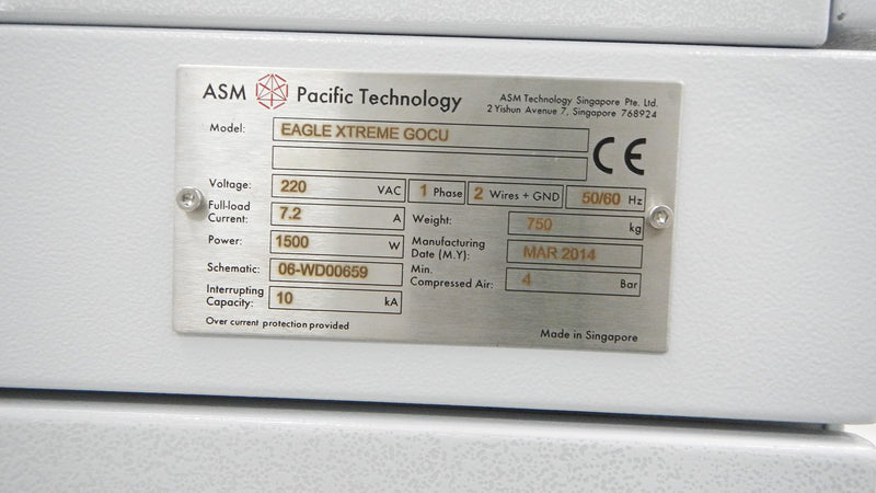 ASM Eagle Xtreme GoCu Wire Bonder