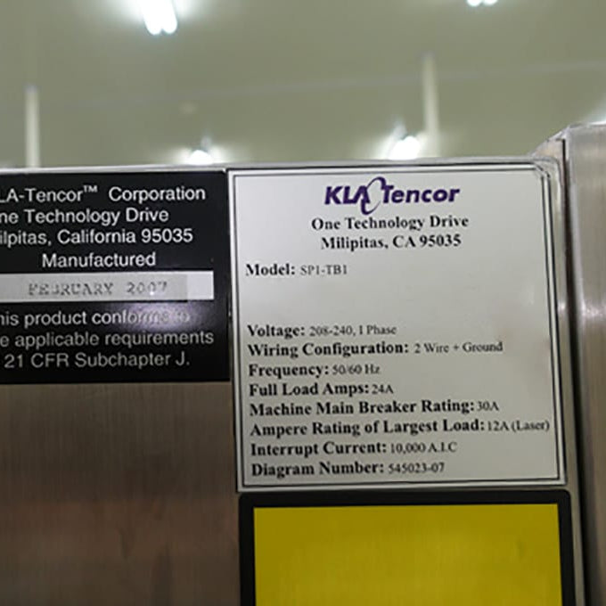 KLA Surfscan SP 1 TBI Particle Defect System