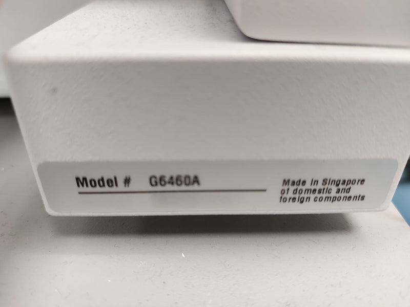 Agilent 6460 A Triple Quadrupole LC-MS (Liquid Chromatography – Mass Spectrometer)