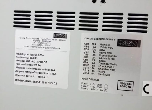 Oxford Ionfab 300 Plus IBD / IBE Tool (Ion Beam Deposition / Ion Beam Etching)