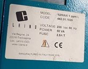 Claind N 2 Maxi 1 Dual Head Nitrogen Generator