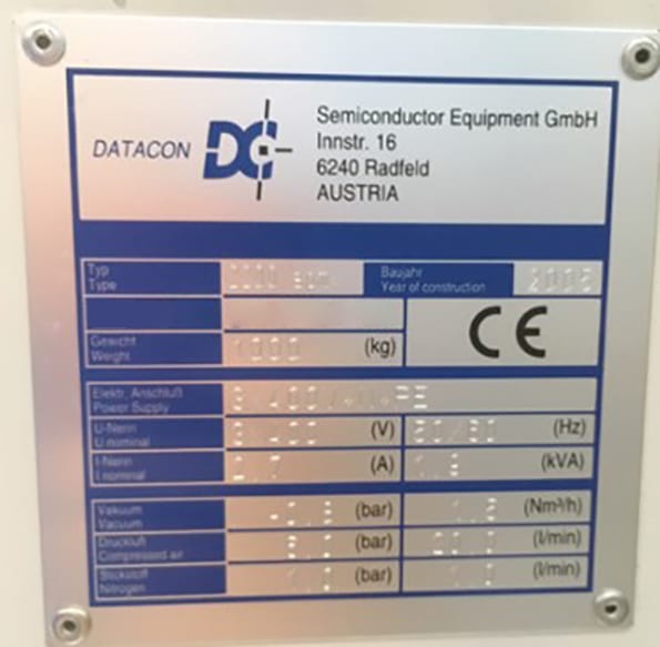 Besi / Datacon 2206 AMP+ Flip Chip Bonder