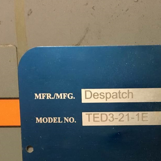 Despatch TED 3-21-1 E Electric Oven