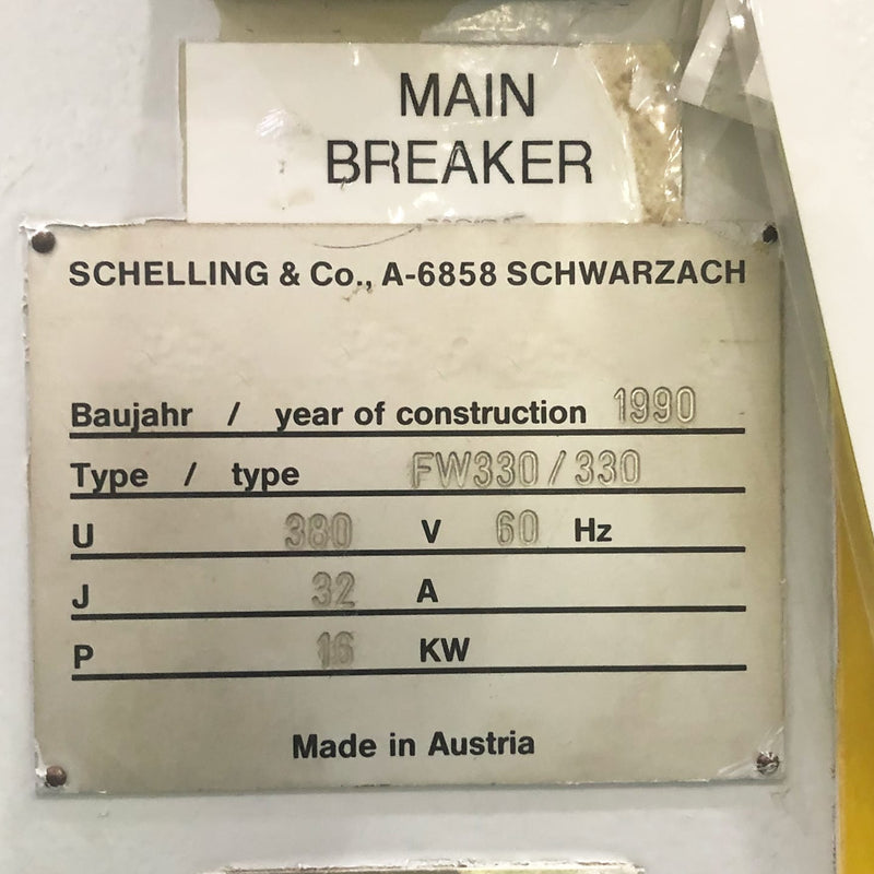Schelling FW 330 / 330