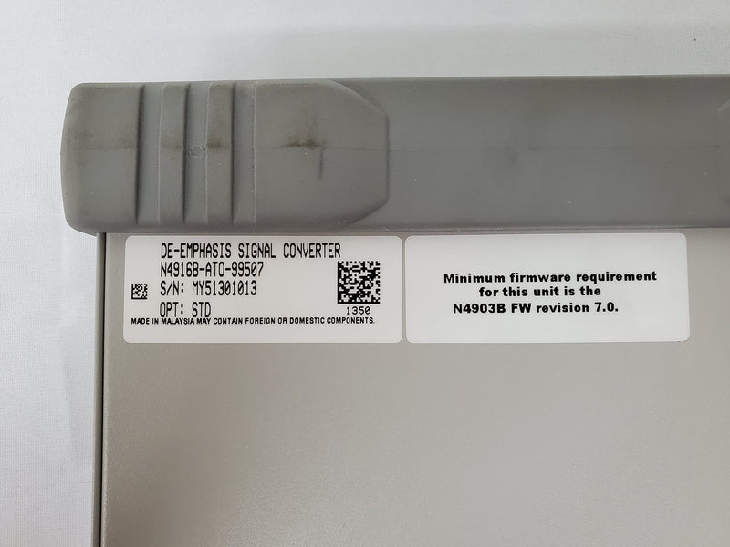 Keysight / Agilent N 4916 B De-Emphasis Signal Converter