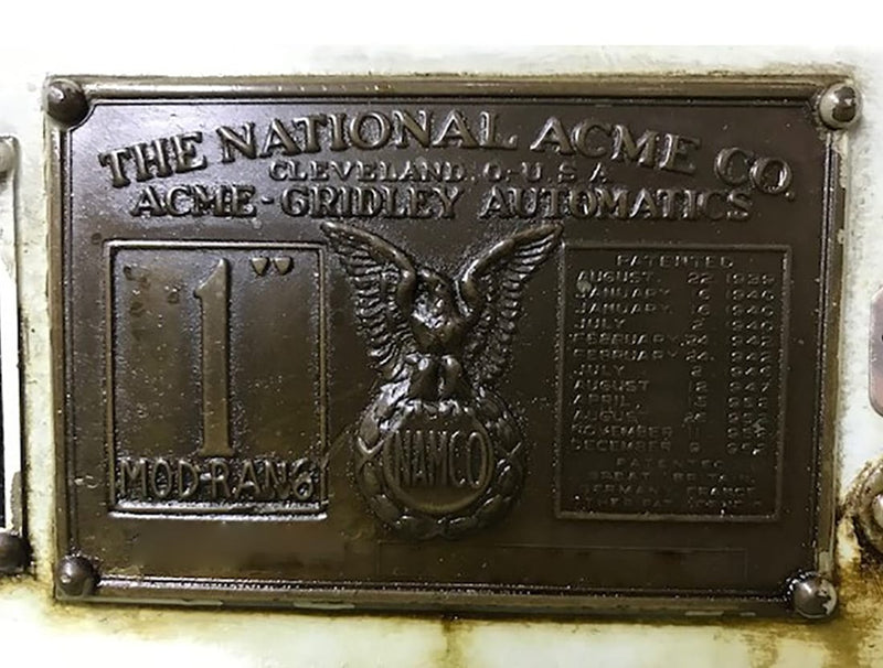 Acme-Gridley MOD RAN-6 Screw Machine