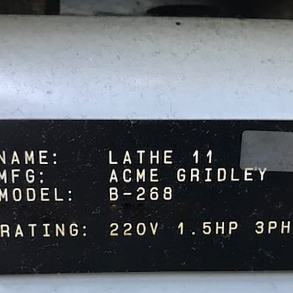 Acme-Gridley B 268 Screw Machine