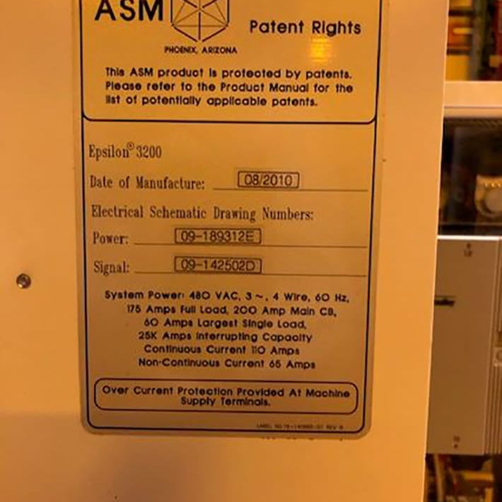 ASM Epsilon 3200 Reactor