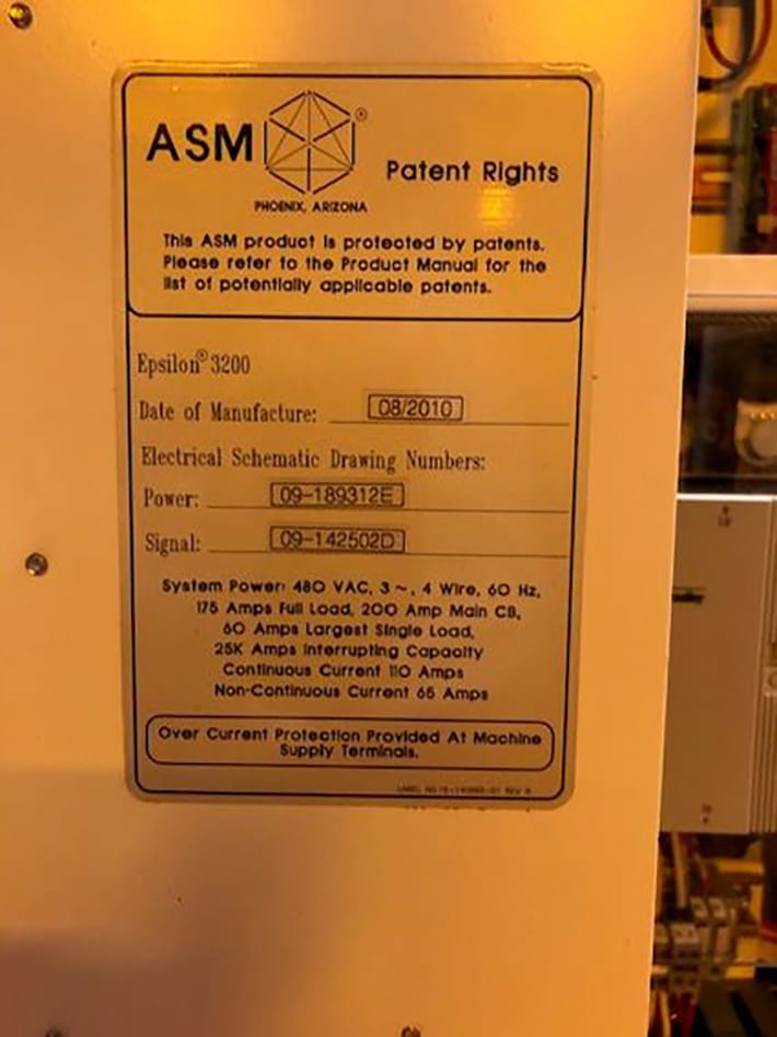 ASM Epsilon 3200 Reactor