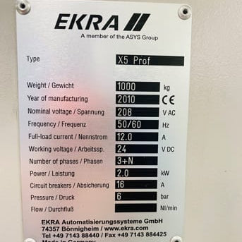 Ekra X 5 Pro Paste Printer