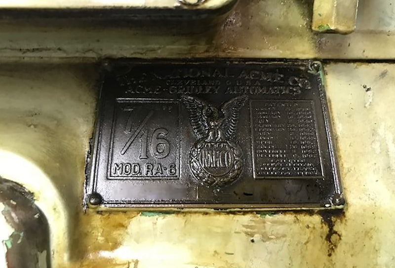 Acme-Gridley MOD RA-6 Screw Machine
