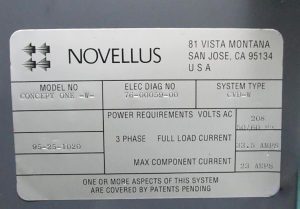 Lam / Novellus Concept One W-CVD (Chemical Vapor Deposition)