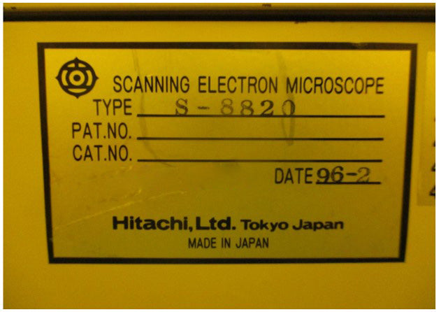 Hitachi S 8820 CD-SEM (Critical Dimension Scanning Electron Microscope)
