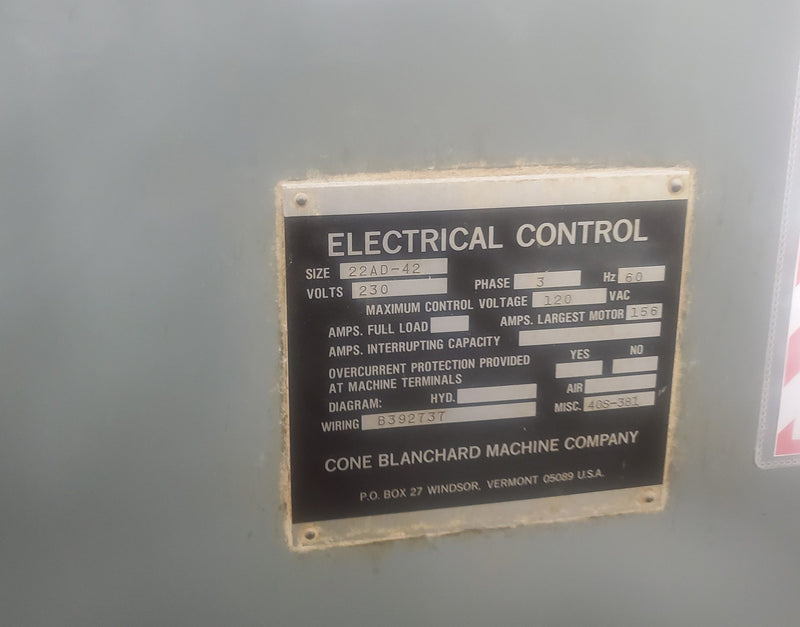Blanchard 22 AD 42 Grinder