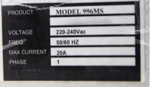 KLA 996 MS MicroVision