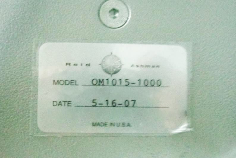 Reid Ashman OM 1015 1000