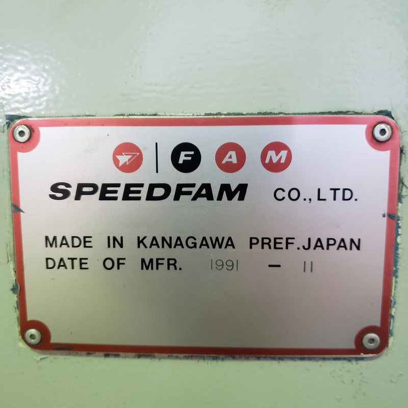 Speedfam 9 B 5 L III Double Sided Polisher