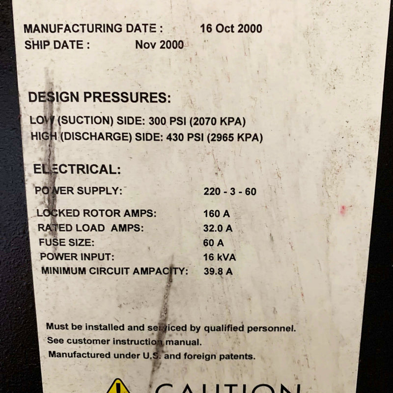 Polycold PFC 660 HC Cryogenic Refrigeration Unit