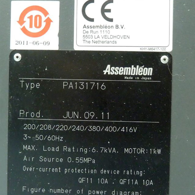 Assembleon PA 131716 SMT Pick & Place Machine