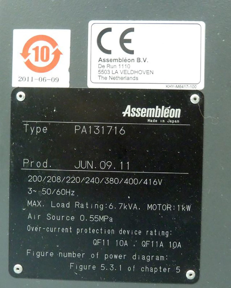 Assembleon PA 131716 SMT Pick & Place Machine