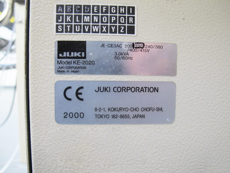 Juki KE 2020 Placement