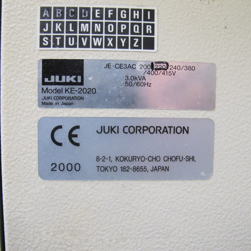 Juki KE 2020 Placement