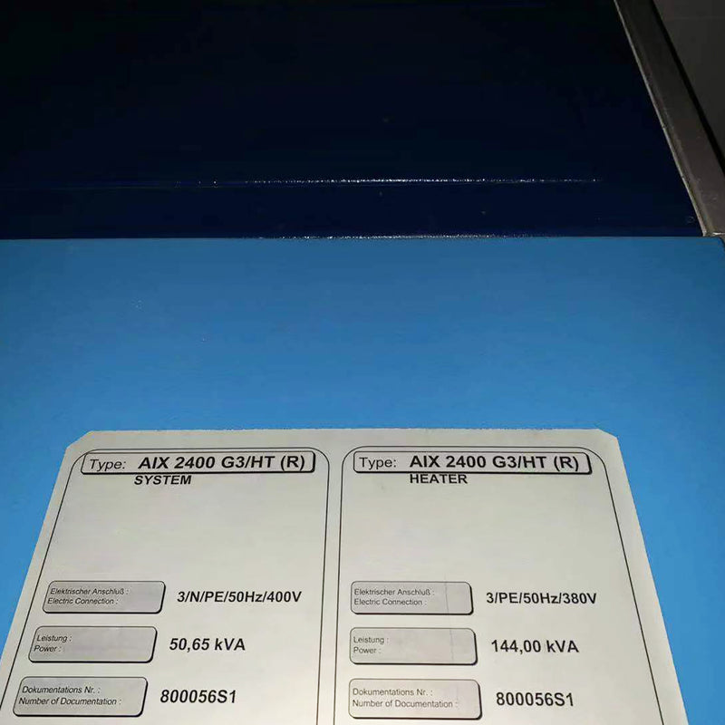 Aixtron AIX 2400 G 3 / HT (R) MOCVD (Metal Organic Chemical Vapor Deposition)