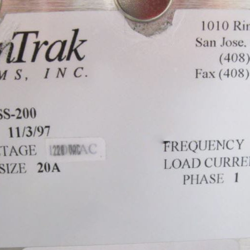 Ontrak DSS 200 Series II Wafer Scrubber